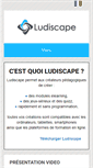 Mobile Screenshot of ludiscape.com